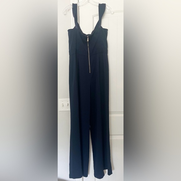 Jay Godfrey Brin Jumpsuit in Midnight Navy Blue - Picture 5 of 8
